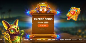 Level Up Free Spins Casino