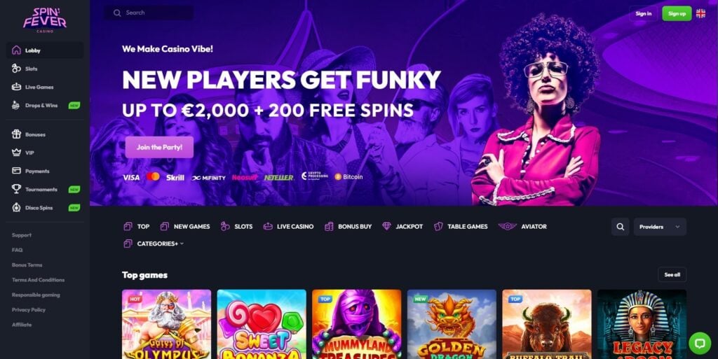 SpinFever Casino No Deposit Bonus
