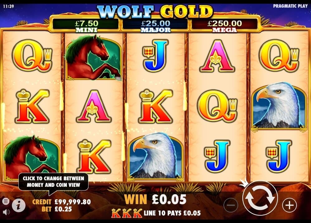 Wolf Gold No Deposit Bonus